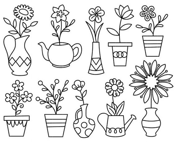 100种手帐树的画法,100种手帐画法小人