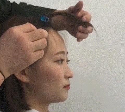 刘海半长不短怎么办,刘海尴尬期怎么扎发型半长不短