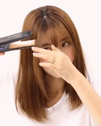 刘海半长不短怎么办,刘海尴尬期怎么扎发型半长不短