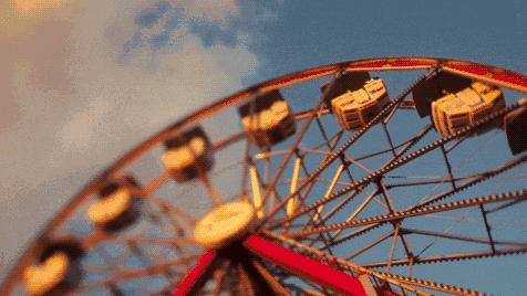 星海夜场摩天轮,花海夜场摩天轮