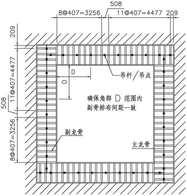 石膏板轻钢龙骨吊顶工艺流程图片,轻钢龙骨石膏板吊顶施工要点图片