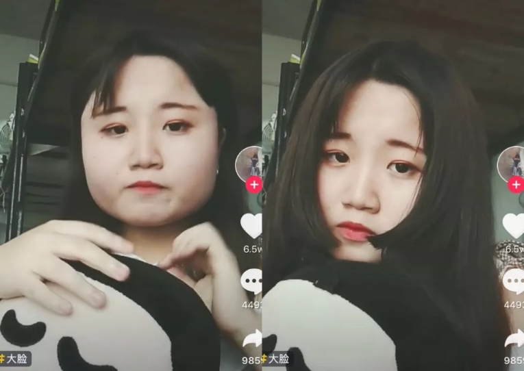 脸大妹子怎样扎发型学生党,大脸的小姐姐发型可以这样弄