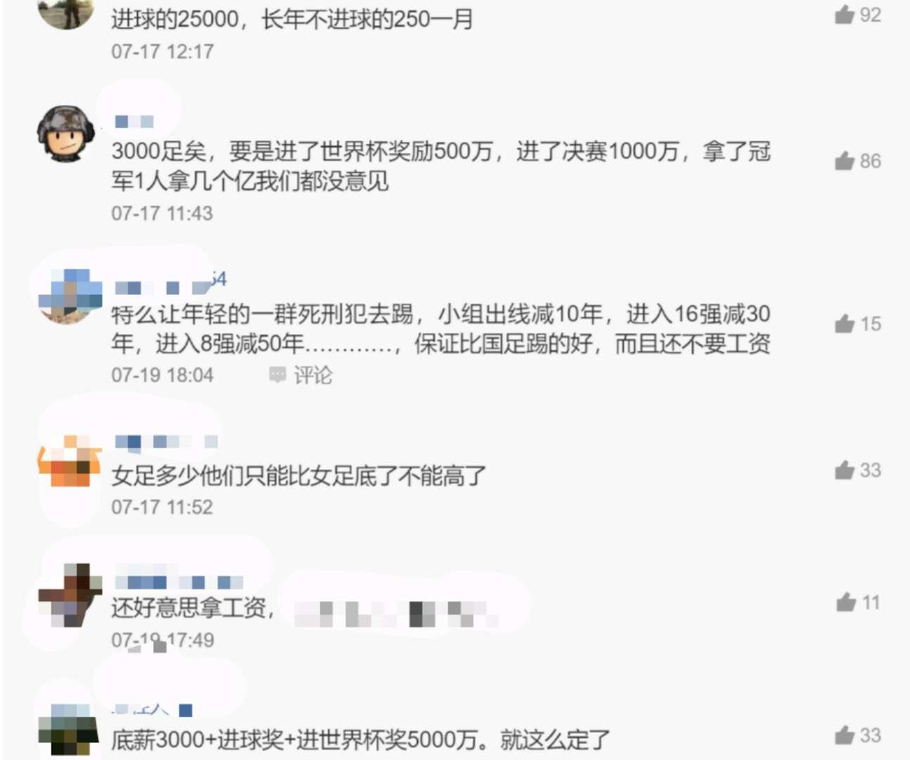 国足工资为什么那么高,国足应该给多少工资