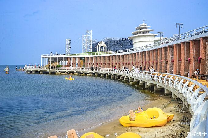 北戴河碧螺塔奇幻秀表演,碧螺塔公园都有啥表演