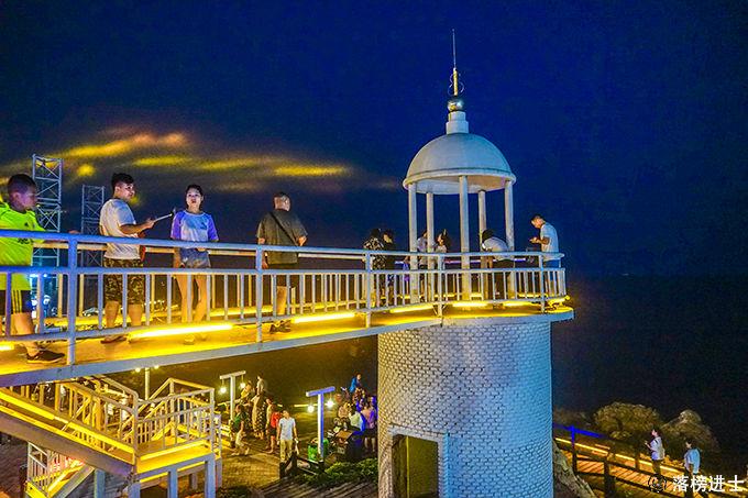 北戴河碧螺塔奇幻秀表演,碧螺塔公园都有啥表演