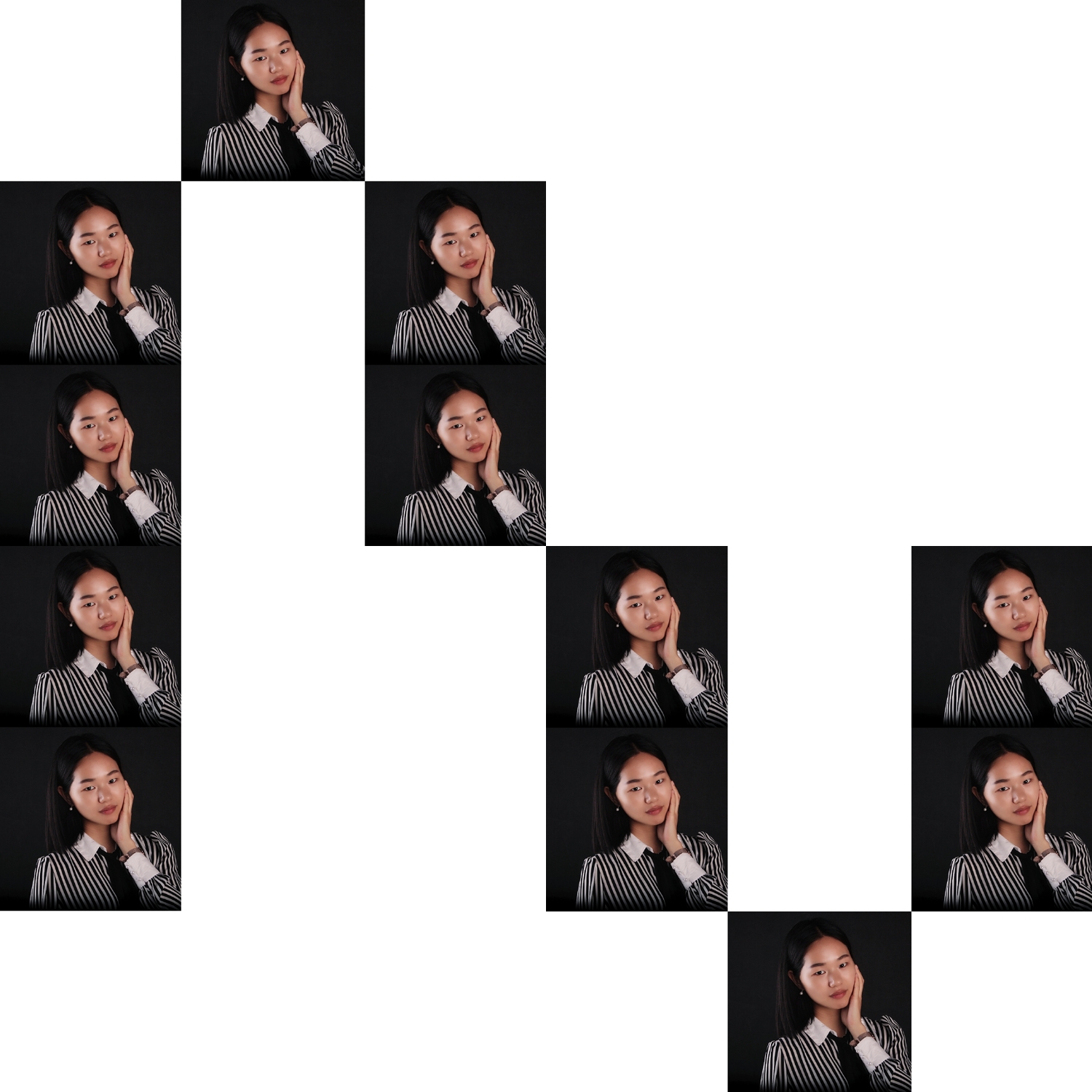 love制作视频教程,love心形九宫格拼图方法