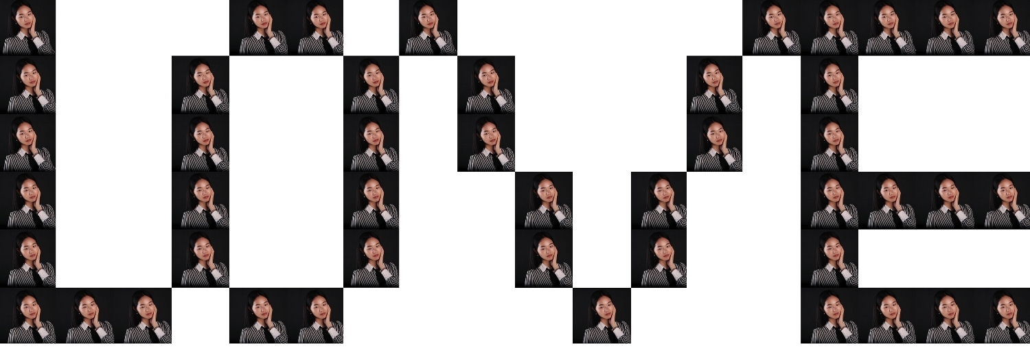 love制作视频教程,love心形九宫格拼图方法