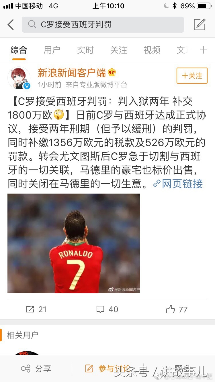 c罗职业生涯遭遇的12大禁判,c罗现在的处罚