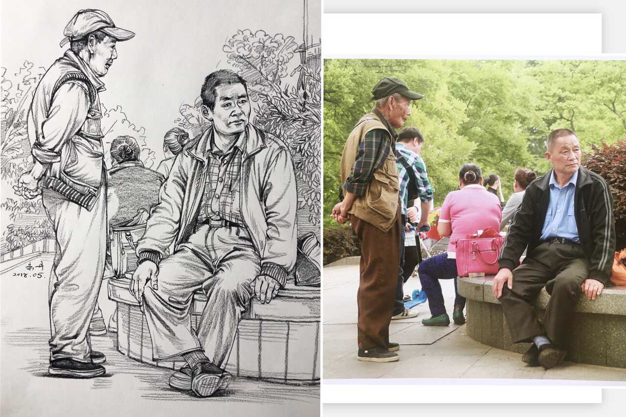 速写怎么画得又快又好高考,如何学会画画速写