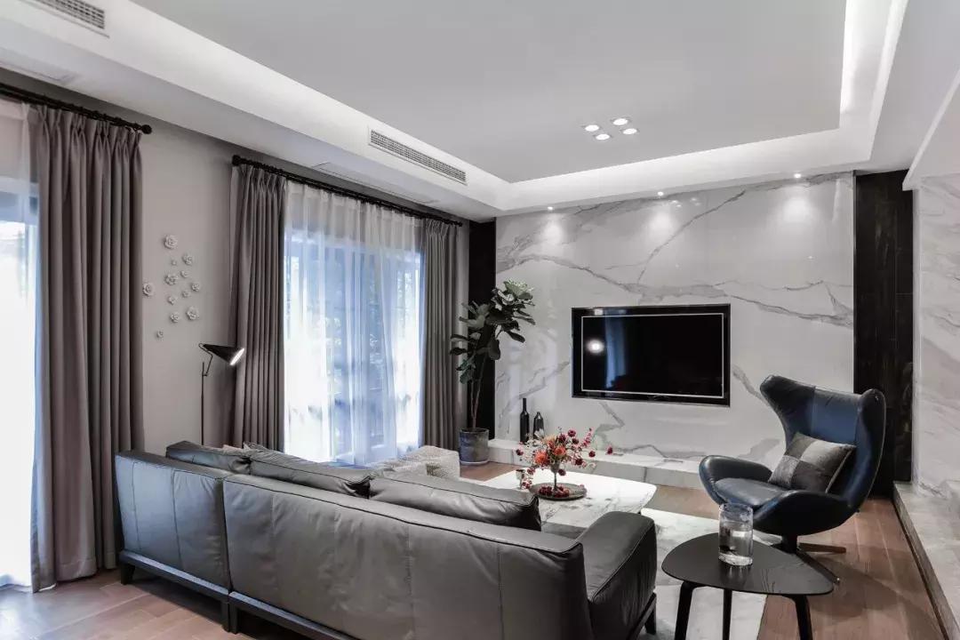 现代简约温馨的小资生活,100平米现代简约风格6万左右