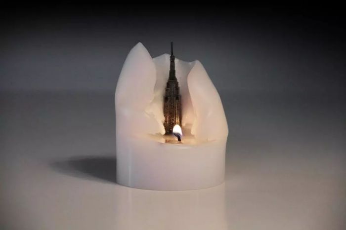 你点燃的不是蜡烛而是艺术