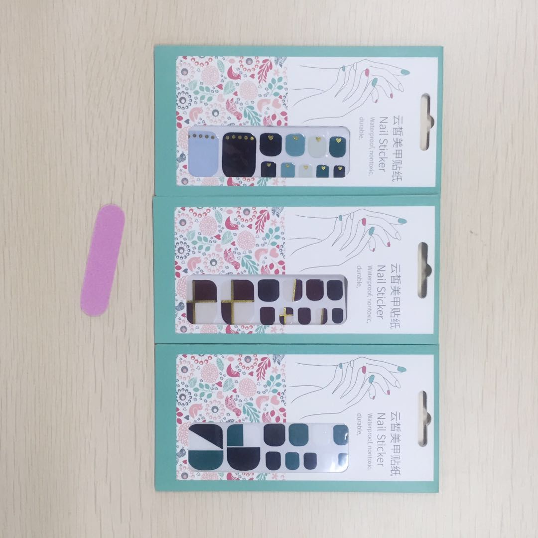 教你在家5分钟轻松美甲,真人模拟美甲