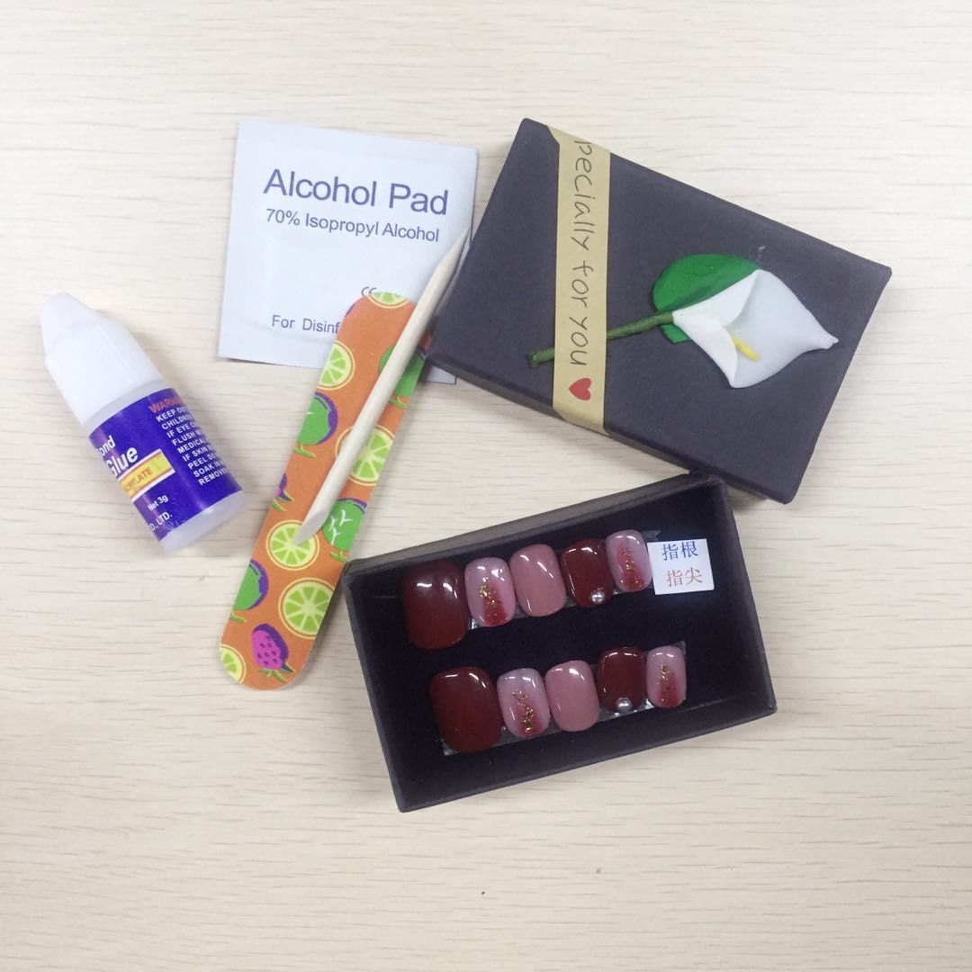 教你在家5分钟轻松美甲,真人模拟美甲