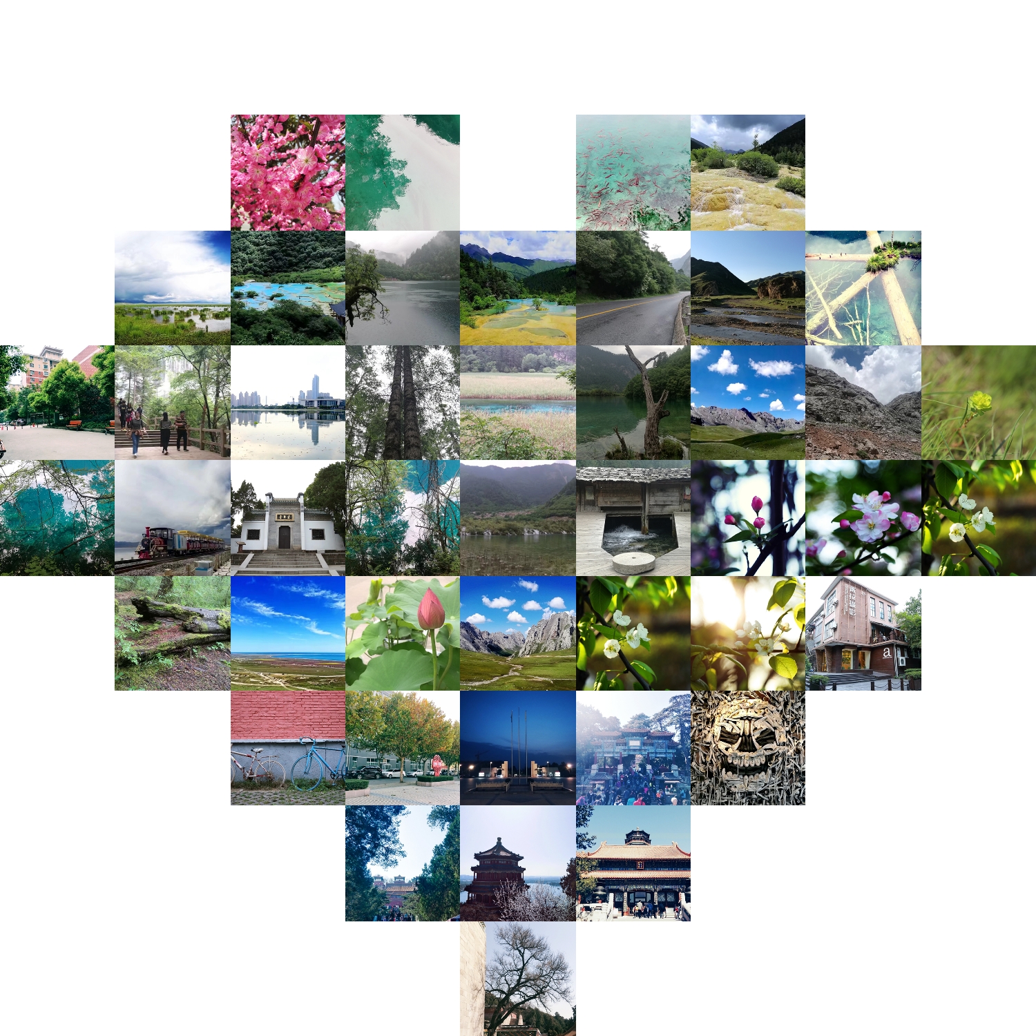 九宫格照片拼图心形hellokitty,excel心形九宫格拼图教程