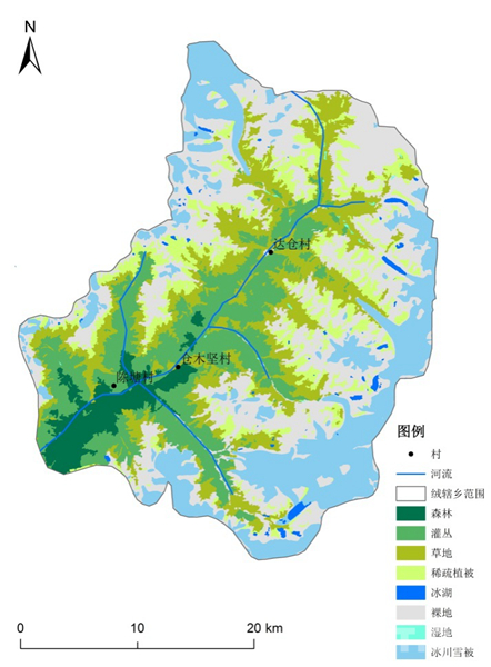 绒辖乡地图,绒辖乡自然概况