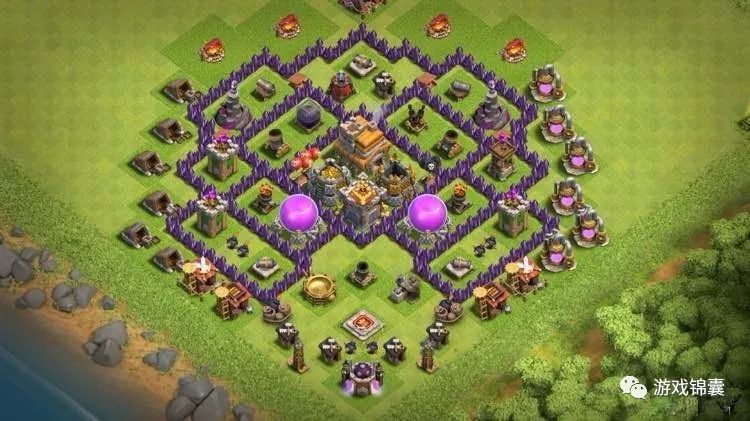 部落冲突6本最强布阵复制,部落冲突6本的最强布阵