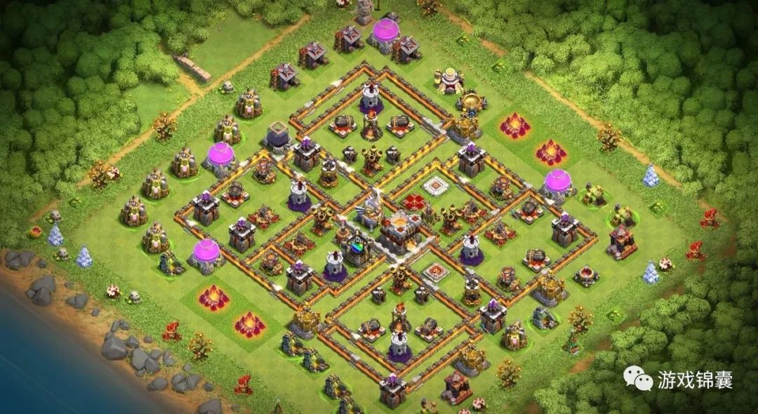 部落冲突6本最强布阵复制,部落冲突6本的最强布阵