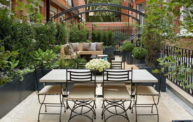 分享几款好看的洋房露台设计,太惊艳新中式设计