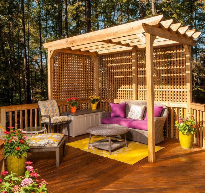 分享几款好看的洋房露台设计,太惊艳新中式设计