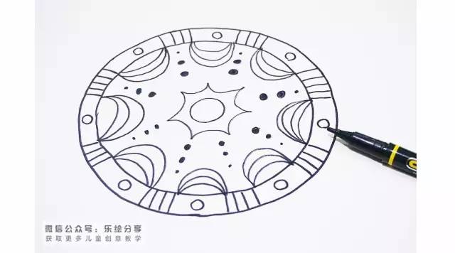 海洋大乌龟的简单画法,绘画乌龟水里游