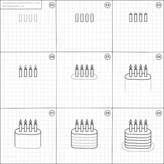 超级详细的简笔画教程,26个超实用的简笔画教程