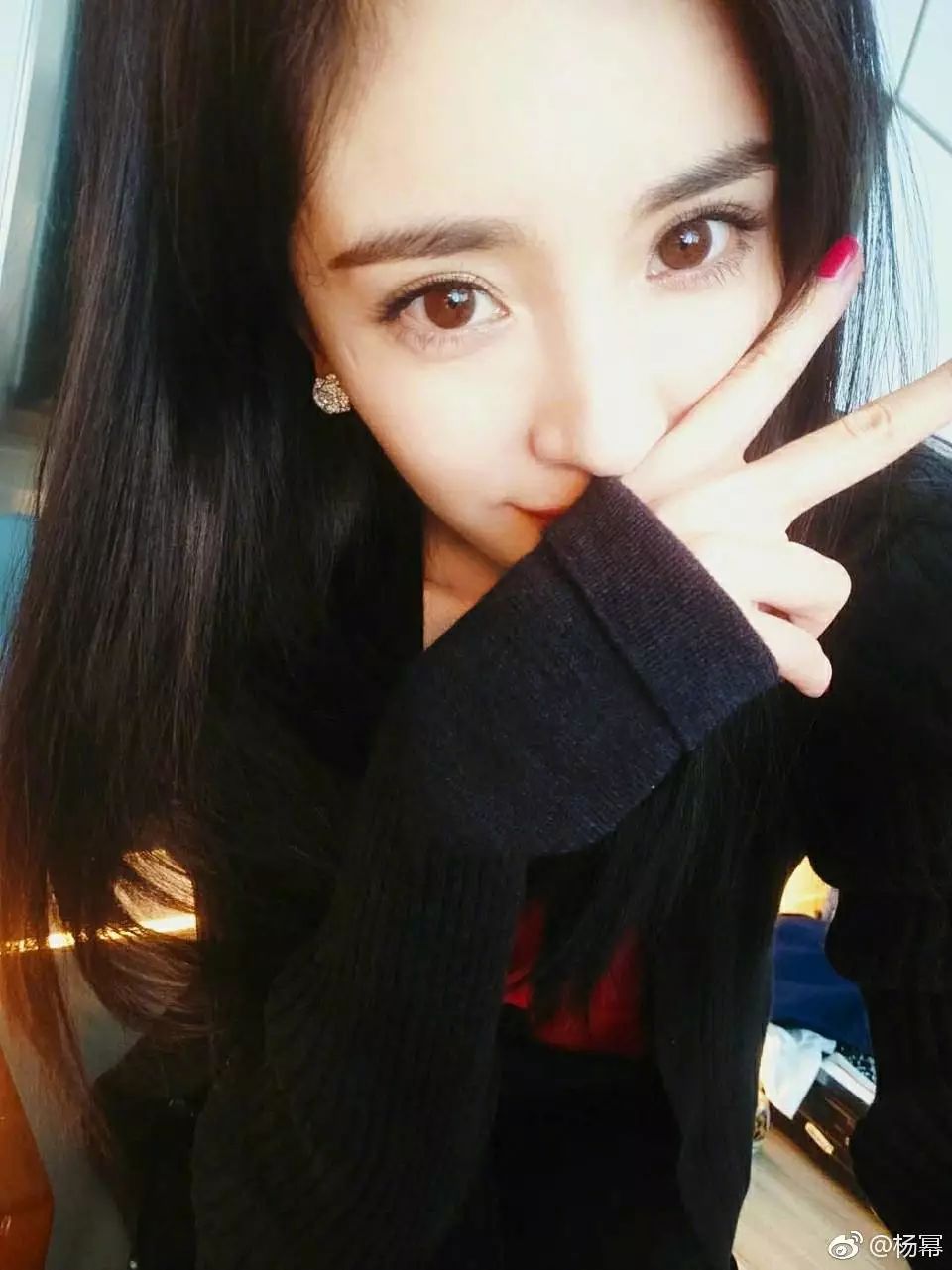 杨幂代言睫毛膏,杨幂巧迪尚惠睫毛膏