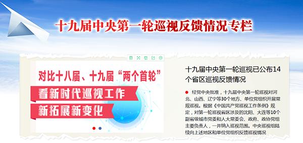 点名“大老虎”、运用新词汇十九届中央首轮巡视还有哪些亮点?