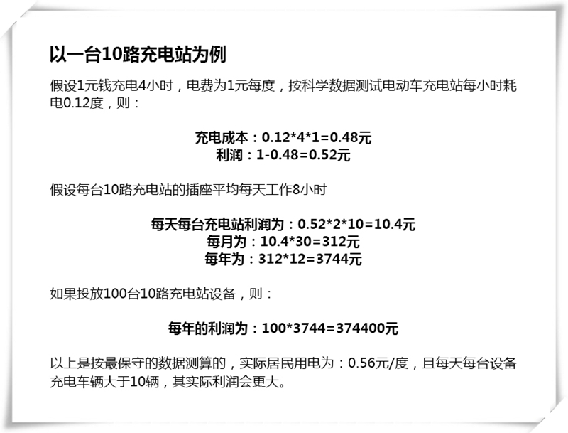 轻松年入30万+？电瓶车充电桩小本项目，稳赚胜于雄辩！