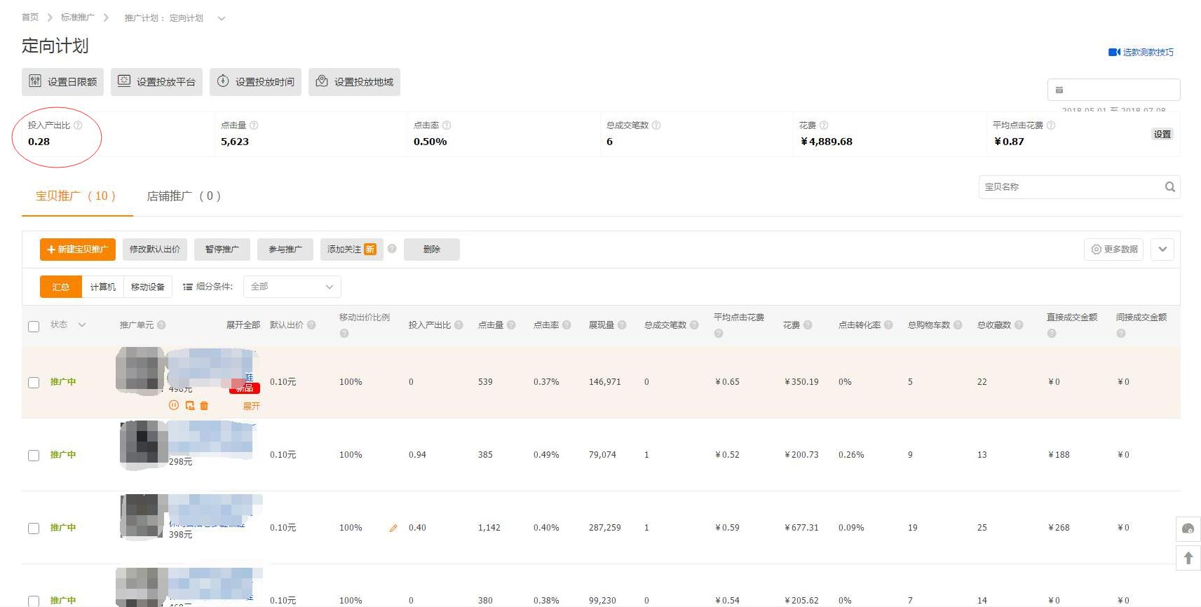 2021淘宝直通车定向推广在哪里,淘宝直通车单品标准推广技巧实操