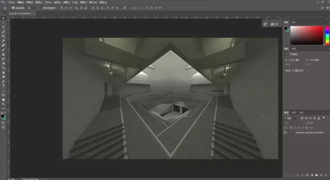 不一样的建筑效果图,最好看的建筑效果图