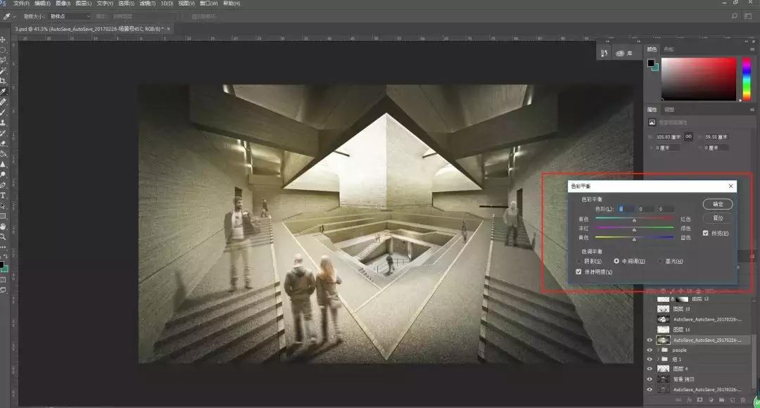 不一样的建筑效果图,最好看的建筑效果图