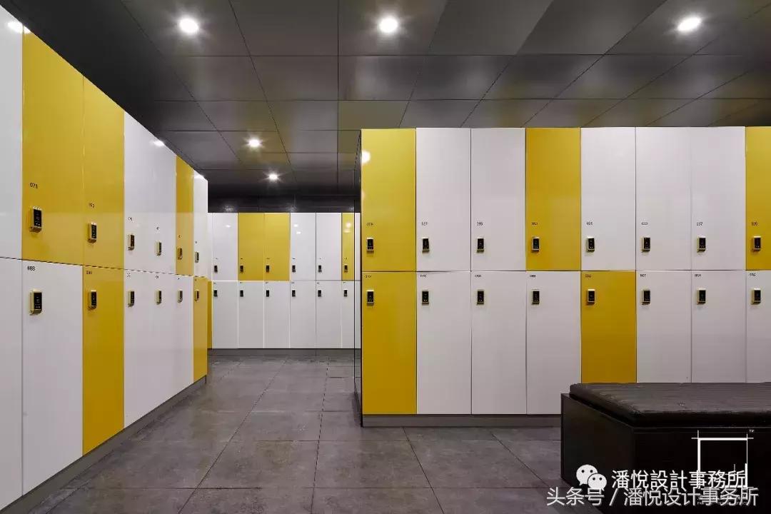 工业风健身房装修效果图,健身房吊顶工业风