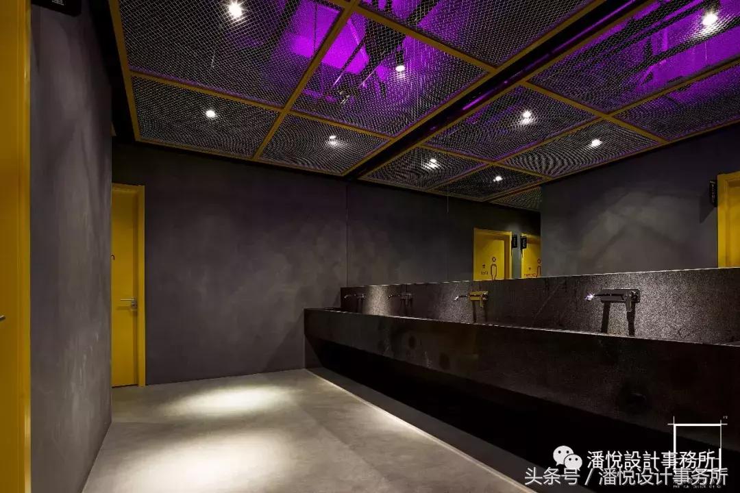 工业风健身房装修效果图,健身房吊顶工业风