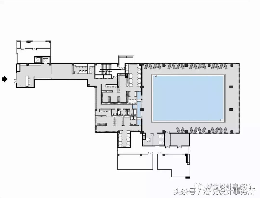 工业风健身房装修效果图,健身房吊顶工业风