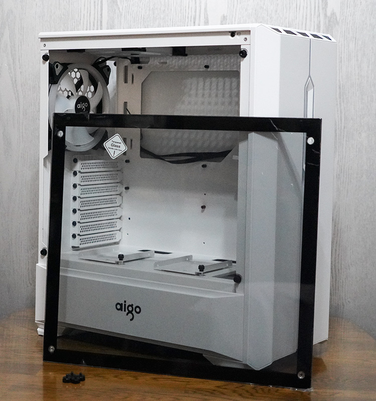 aigo爱国者月光宝盒t20炫光版,爱国者月光宝盒t20机箱前盖怎么拆