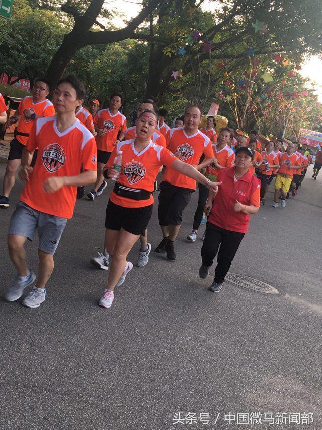 海上田园队的微马风采