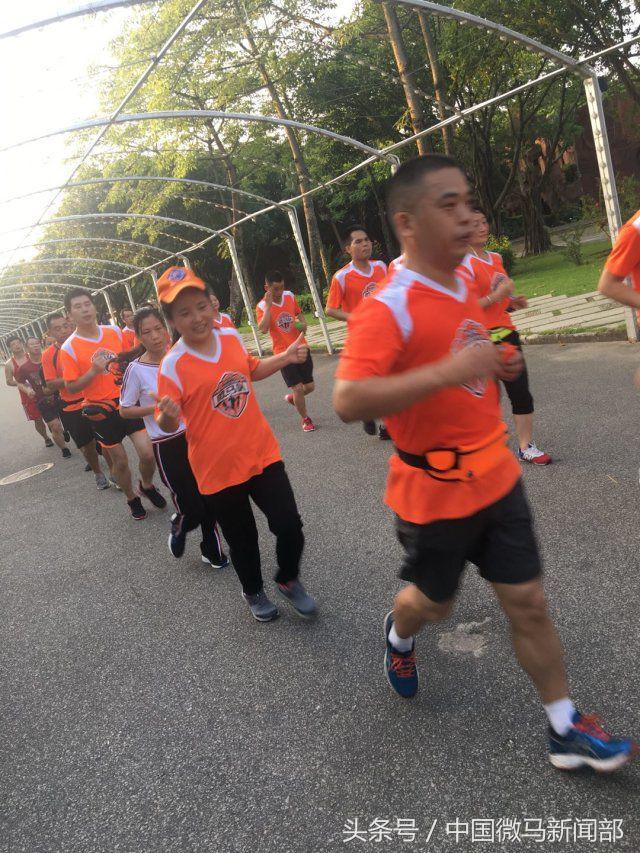 海上田园队的微马风采