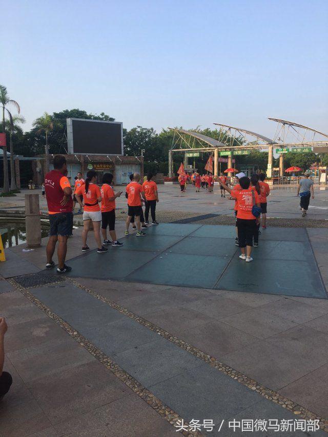 海上田园队的微马风采