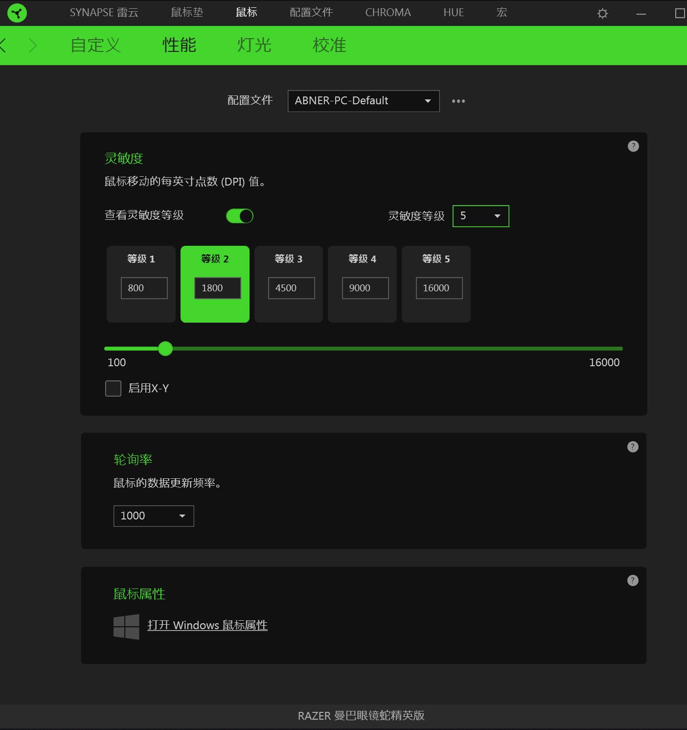 razer雷蛇曼巴眼镜蛇游戏鼠标,razer鼠标精英版