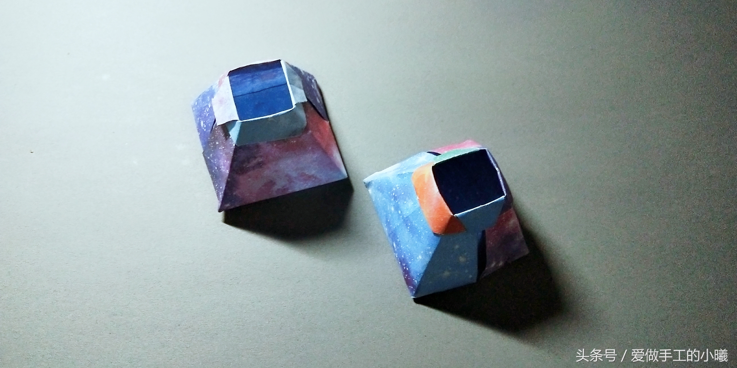 收纳盒的折纸方法教程方形,折纸教程长方形折纸收纳盒