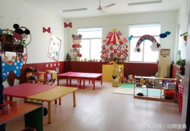 米奇之家环创,幼儿园米奇环创建构区角布置