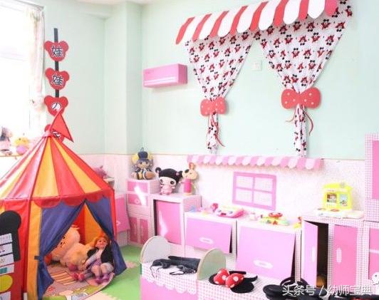 米奇之家环创,幼儿园米奇环创建构区角布置