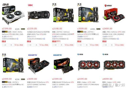 鲁大师2018上半年显卡排行榜哪款显卡用户最多?