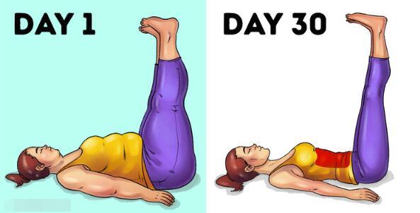 孕后大肚子怎么减,生完娃2个月后怎么消除大肚子