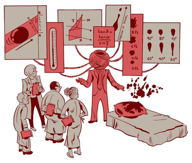 听犯罪学家讲述命案现场调查：小小血迹透露大量信息