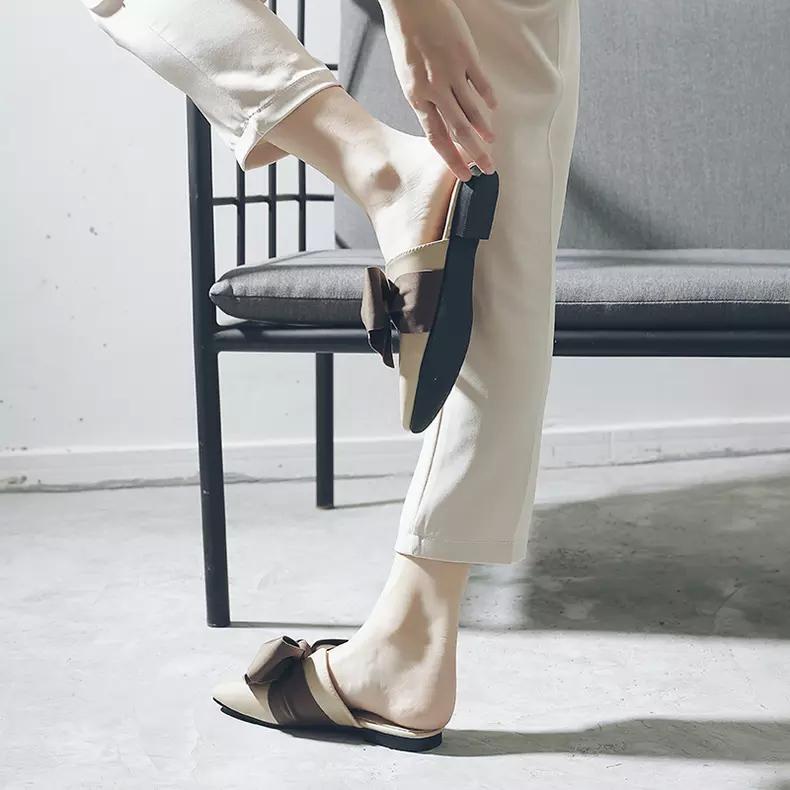 拖着奶奶鞋出门，舒适得不舍脱！