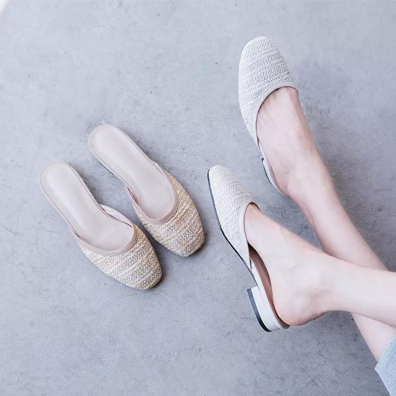 拖着奶奶鞋出门，舒适得不舍脱！