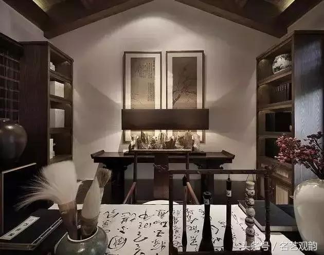 中式书房好物,书房中式装修