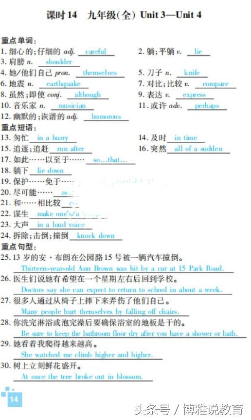 初中生物知识点总结归纳完整版,初中历史知识点总结归纳完整版