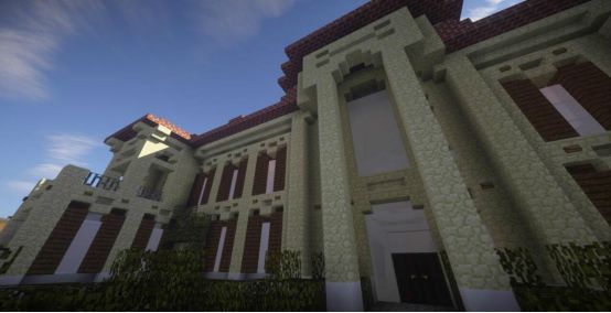 我的世界最牛玩家荒岛生存,我的世界四名玩家建造大别墅